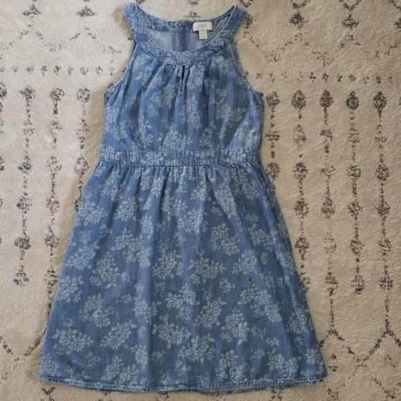 LOFT Dress Medium Womens Floral Lightweight Casual Dress M - Picture 3 of 8